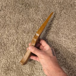 DIANE KILLER COUTEAU EN IPÉ ET BOITE DE PRÉSENTATION