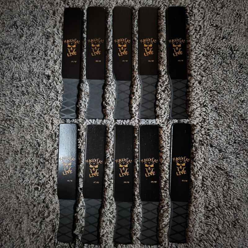 ROCK N EAT (LOT DE 10 MINI 1 NUMÉROTÉS)